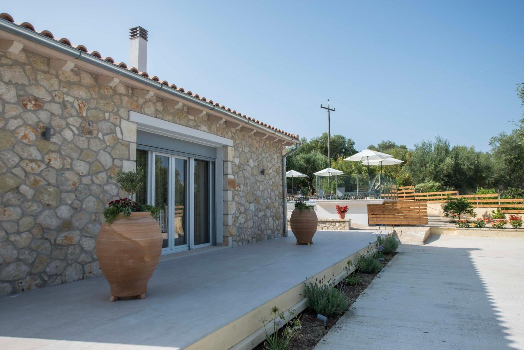 Villa Martha Perithia Corfu Esterno foto