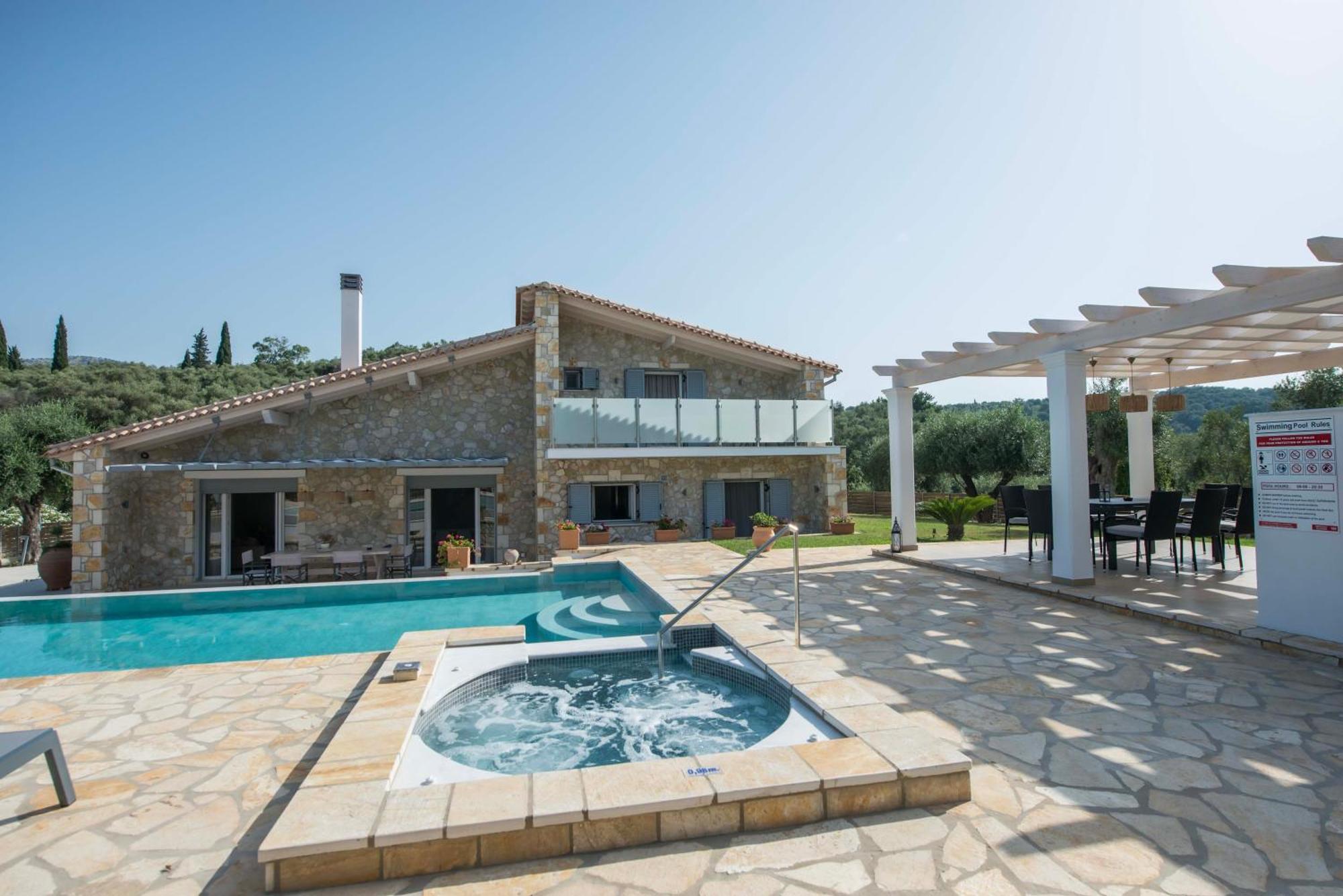Villa Martha Perithia Corfu Esterno foto