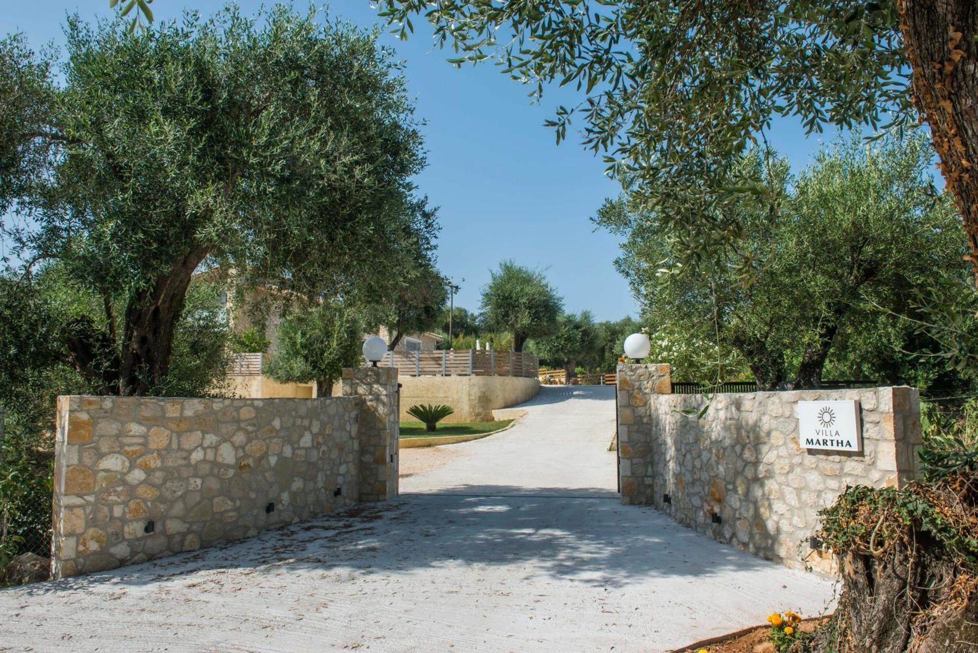 Villa Martha Perithia Corfu Esterno foto