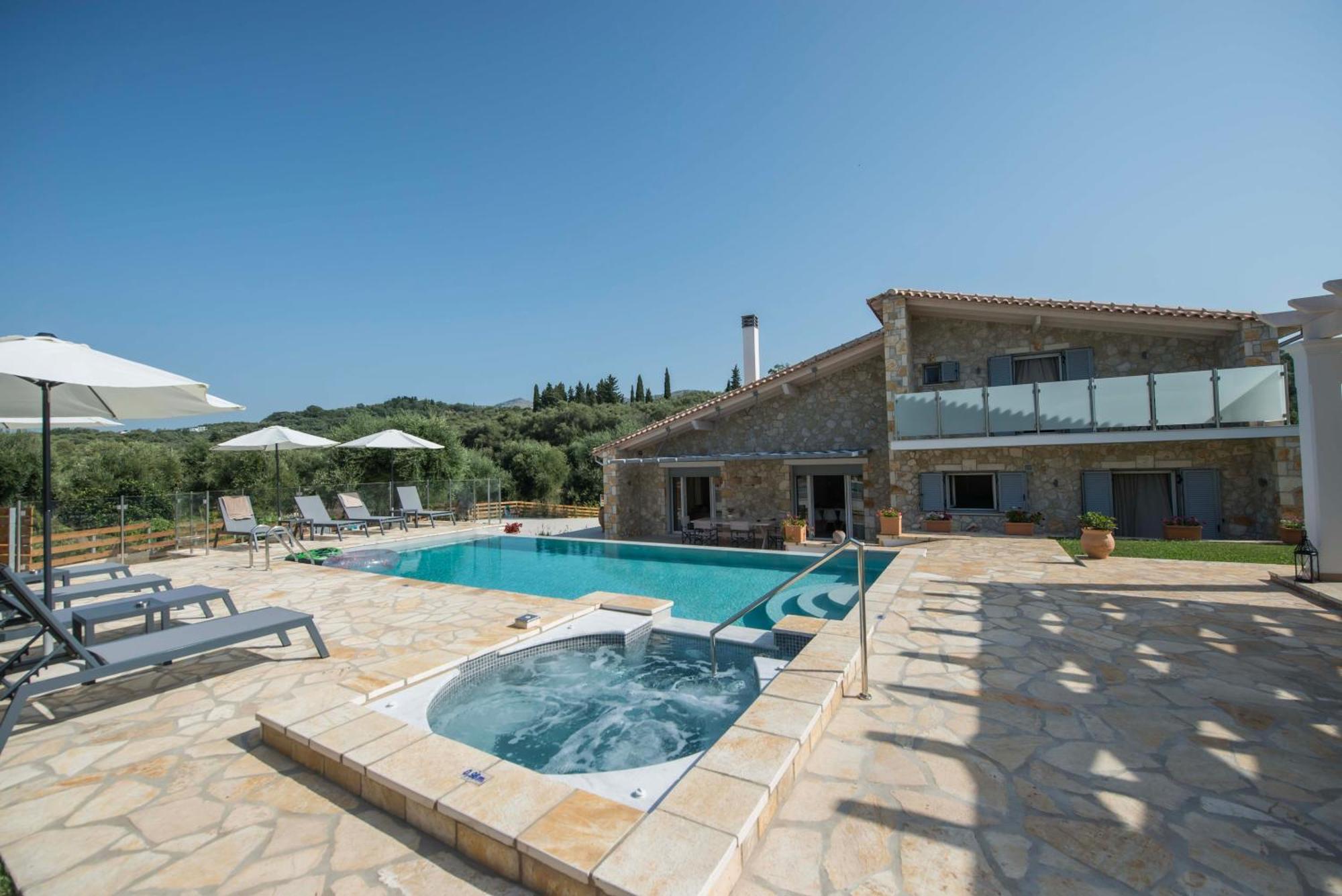 Villa Martha Perithia Corfu Esterno foto